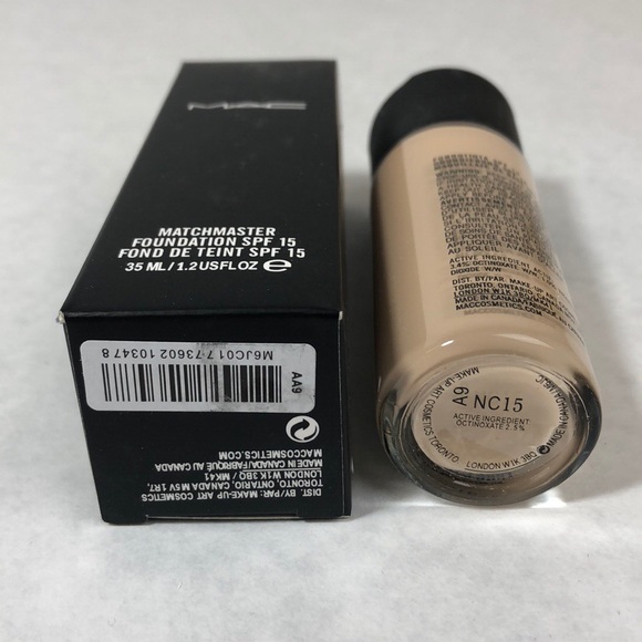 MAC Matchmaster Foundation 1.0 (NC15) - Picture 3 of 3